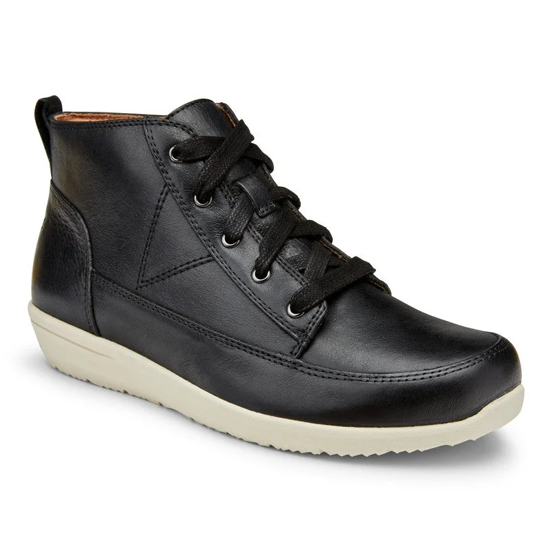 5 / BLACK LEATHER/LIGHT SOLE