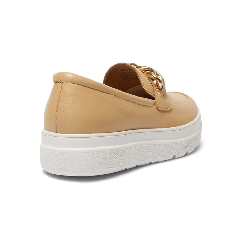 Bates Sneaker in Tan Leather