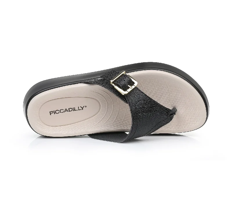 Effortless Black Comfort Flip Flop (468.004)