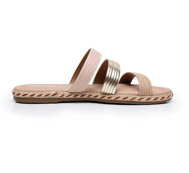 Vegan Triple Band Sandal - Rose Gold (404.044)