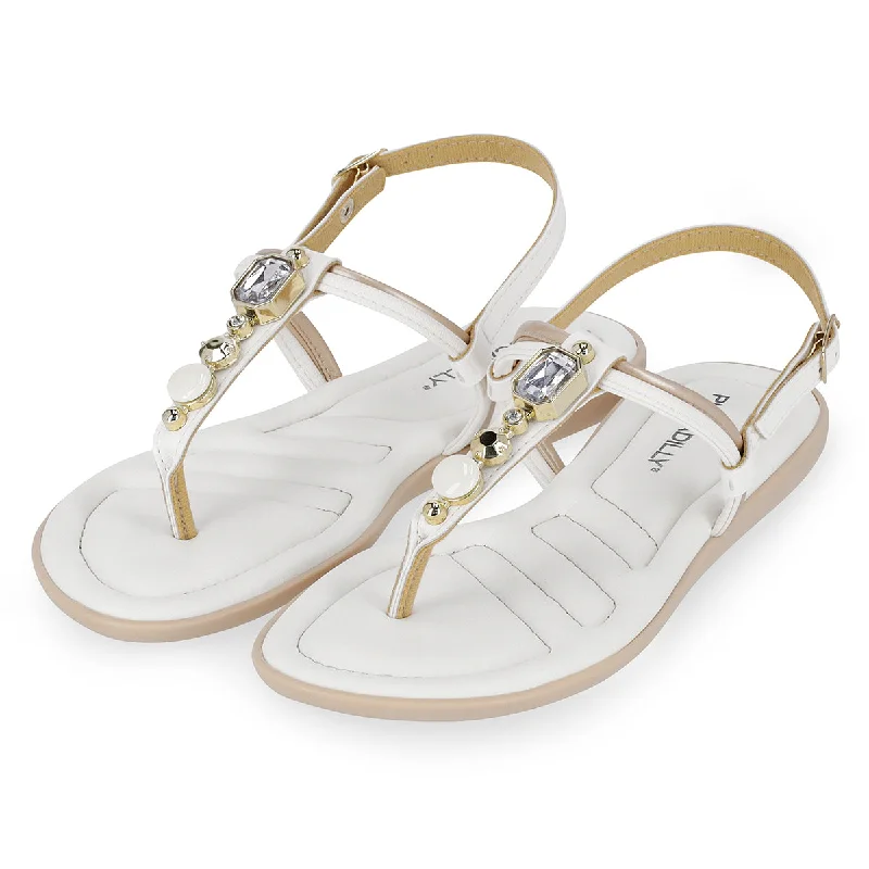 White Sandals for Women (339.003)