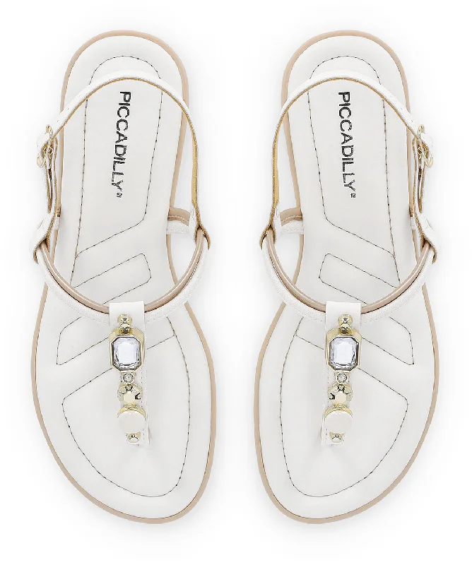 White Sandals for Women (339.003)