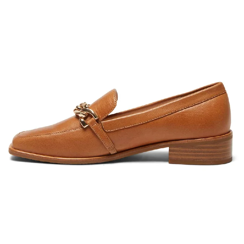 Dalton Loafer in Tan Leather