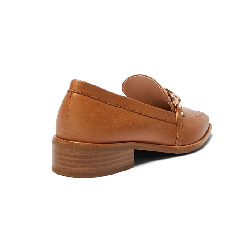 Dalton Loafer in Tan Leather