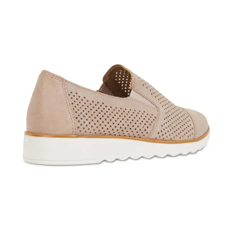 Davis Sneaker in Nude Leather