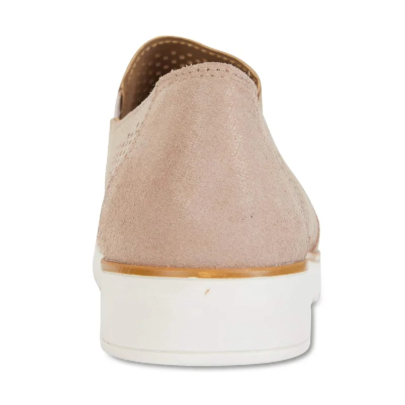 Davis Sneaker in Nude Leather