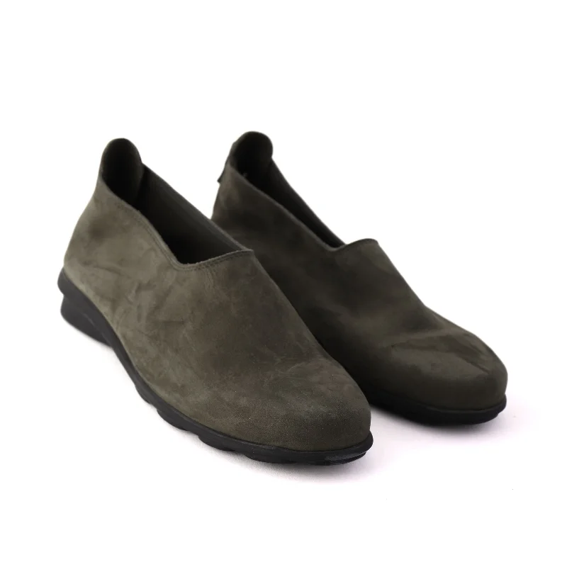 DENAKO Dark Olive Nubuck