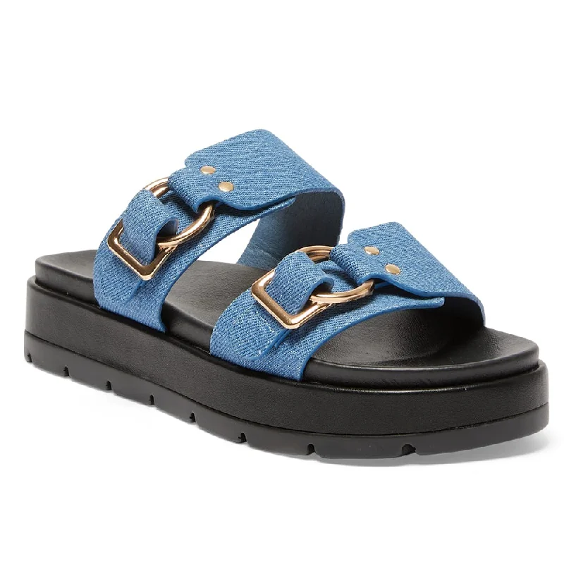 Fiction Slide in Denim