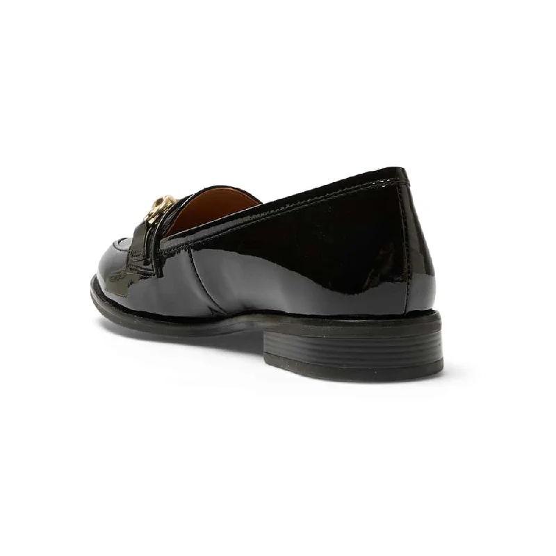 Gala Loafer in Black Patent