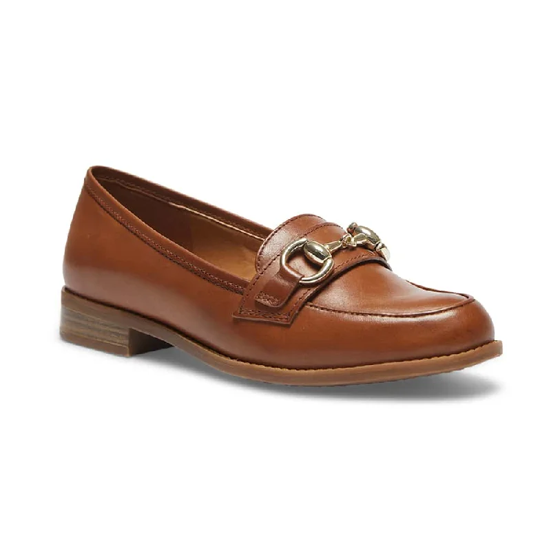 Gala Loafer in Cognac Leather