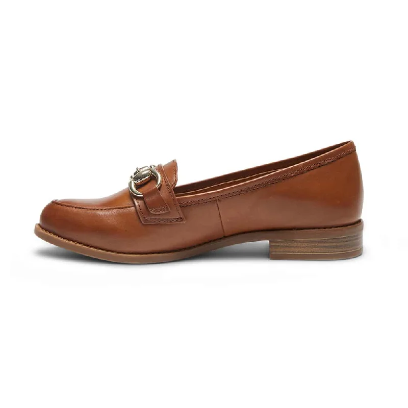 Gala Loafer in Cognac Leather