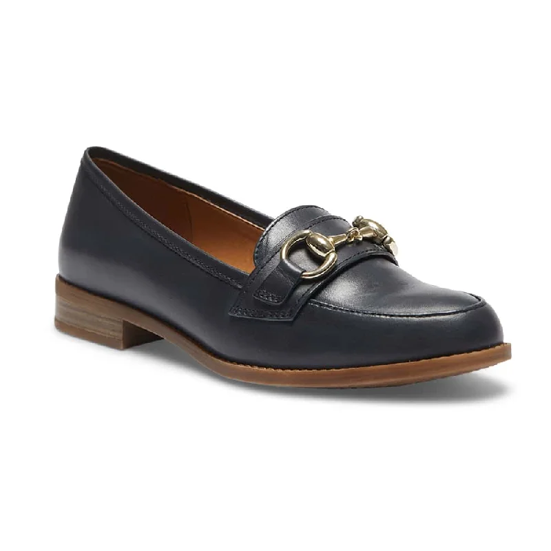 Gala Loafer in Navy Leather