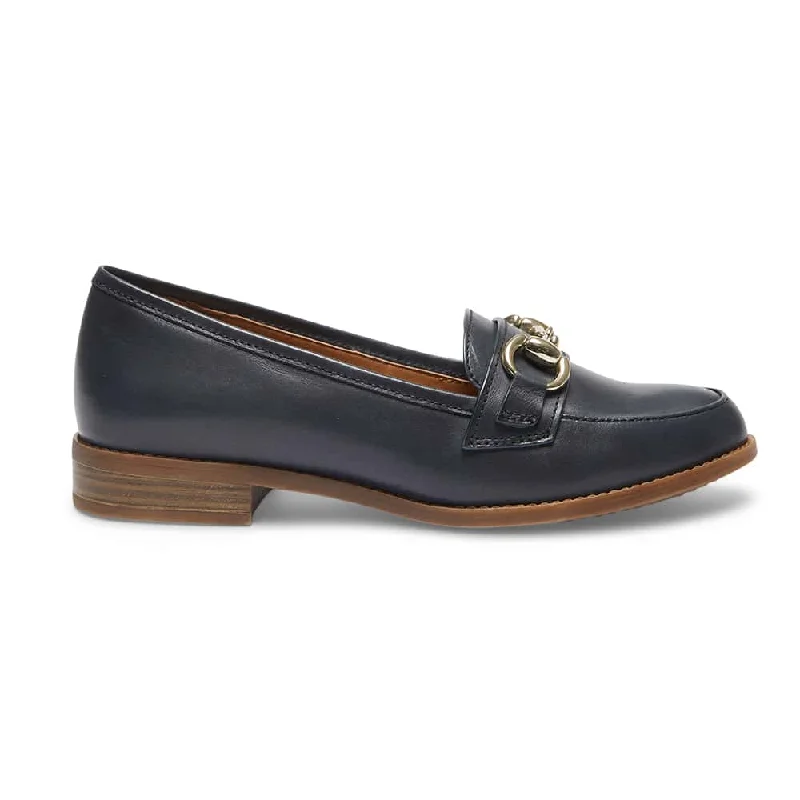 Gala Loafer in Navy Leather