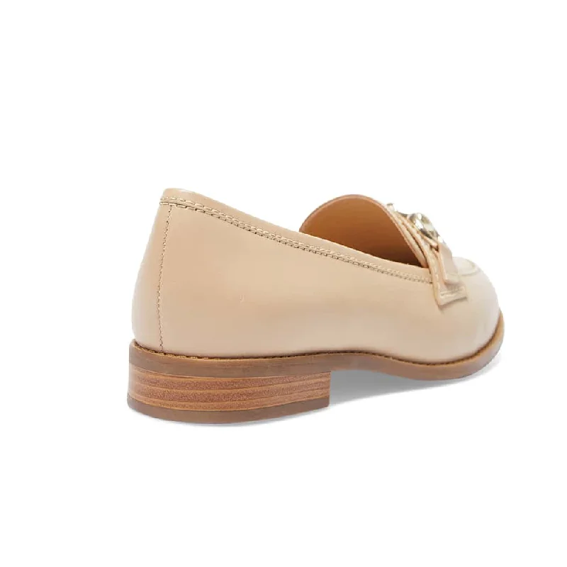 Gala Loafer in Nude Leather