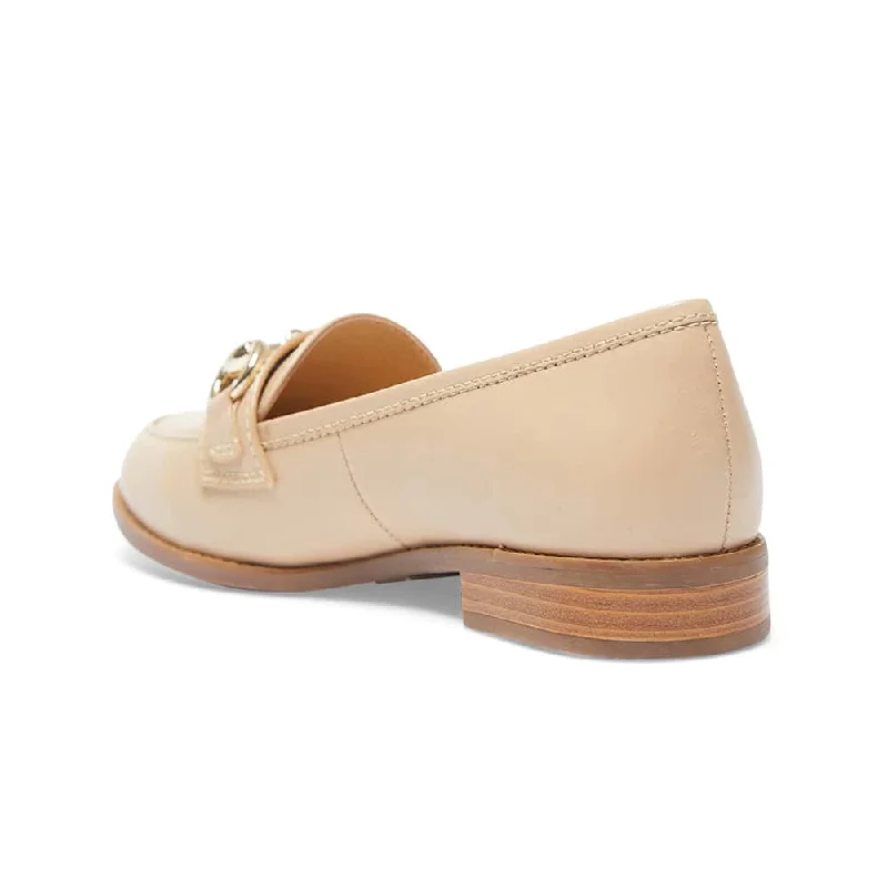 Gala Loafer in Nude Leather