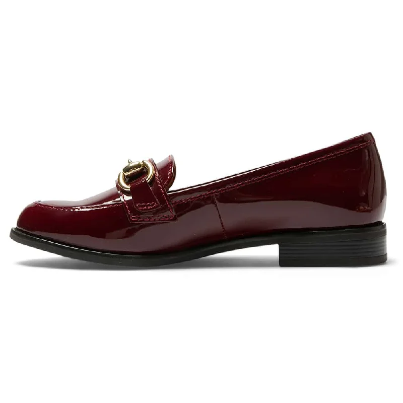 Gala Loafer in Wine Patent