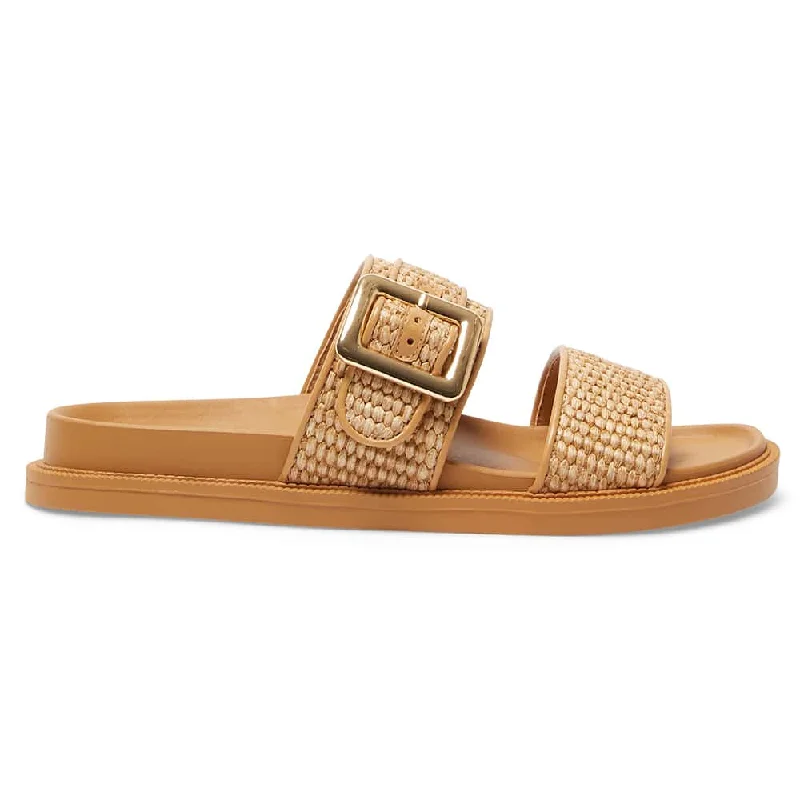 Gemma Slide in Natural Raffia