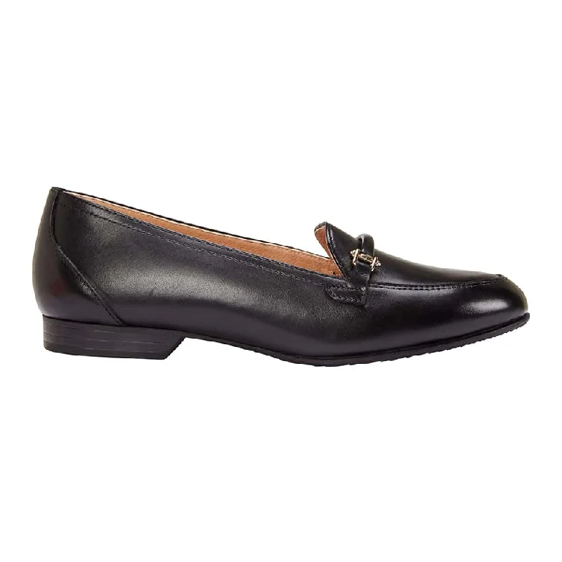 Glebe Loafer in Black Leather