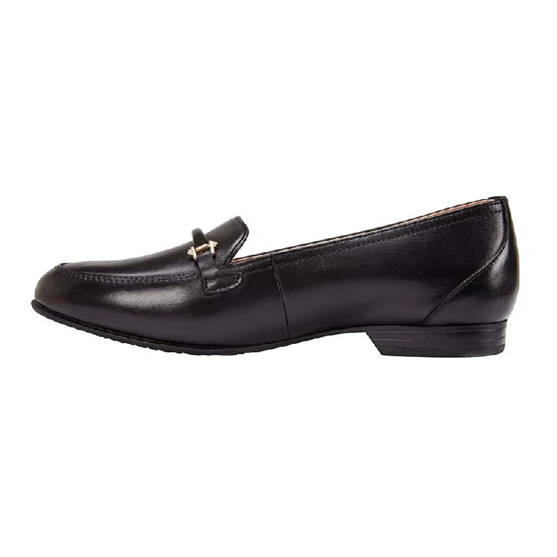 Glebe Loafer in Black Leather