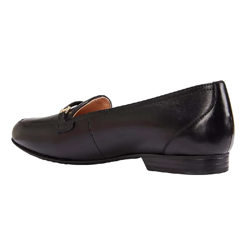 Glebe Loafer in Black Leather