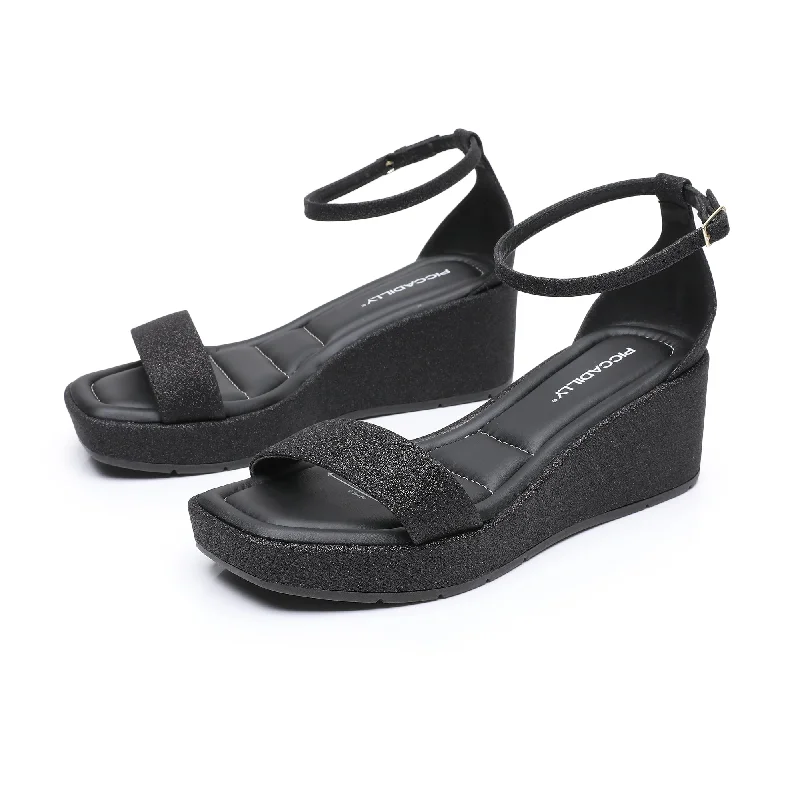 Platform Wide-Fit Wonders - Black (580.003)