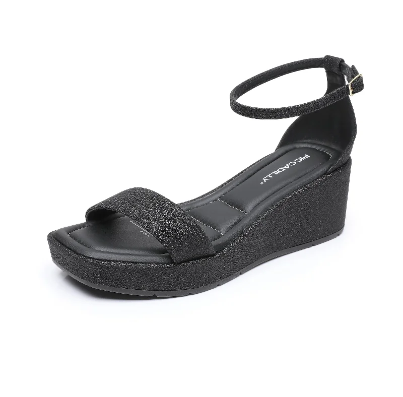 Platform Wide-Fit Wonders - Black (580.003)