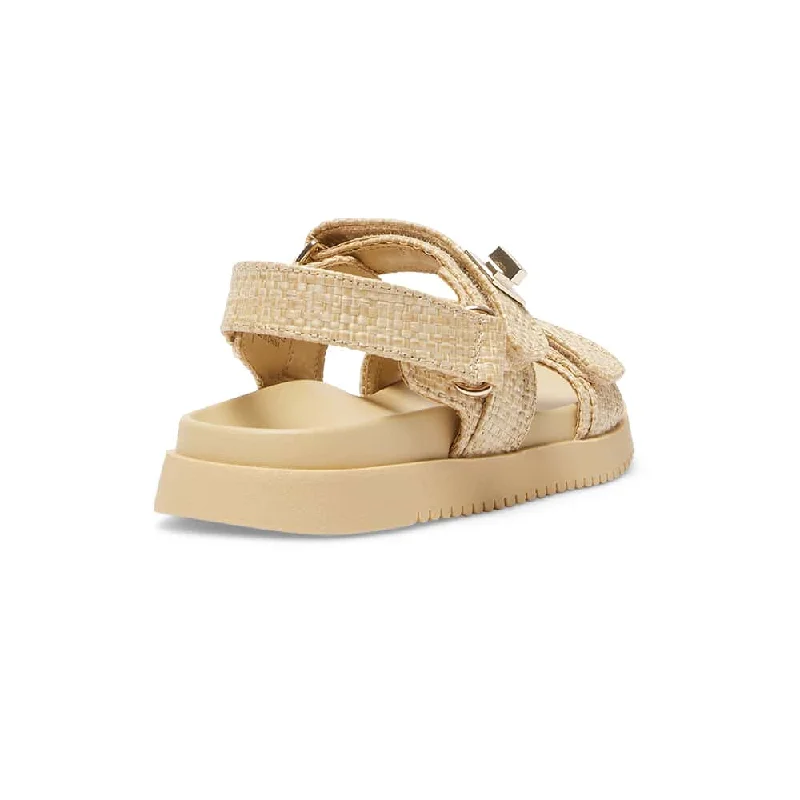 Hendrix Sandal in Natural Raffia