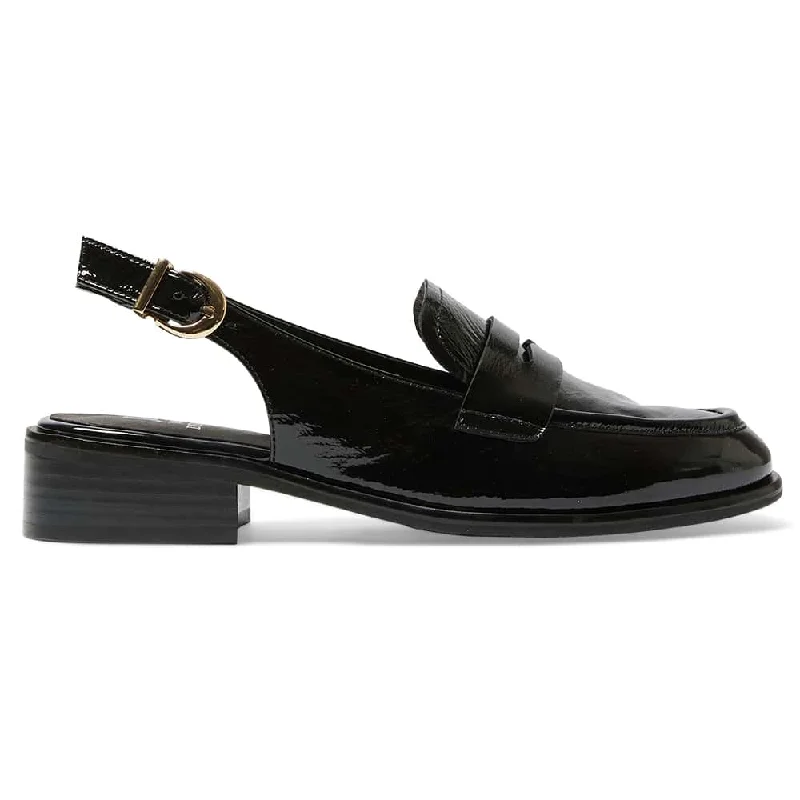 Kenzie Loafer in Black Patent