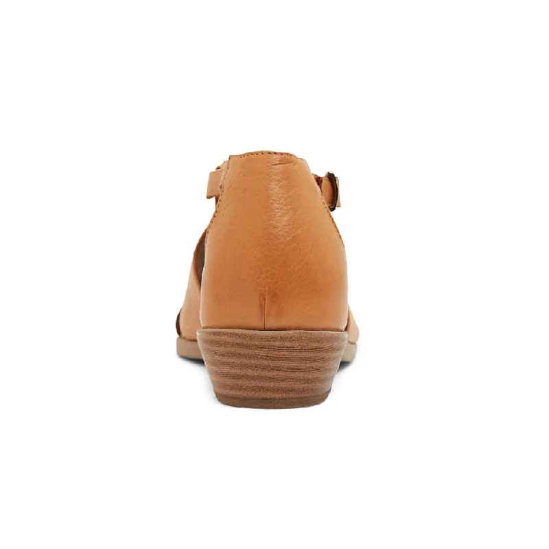 Laguna Sandal in Cognac Leather