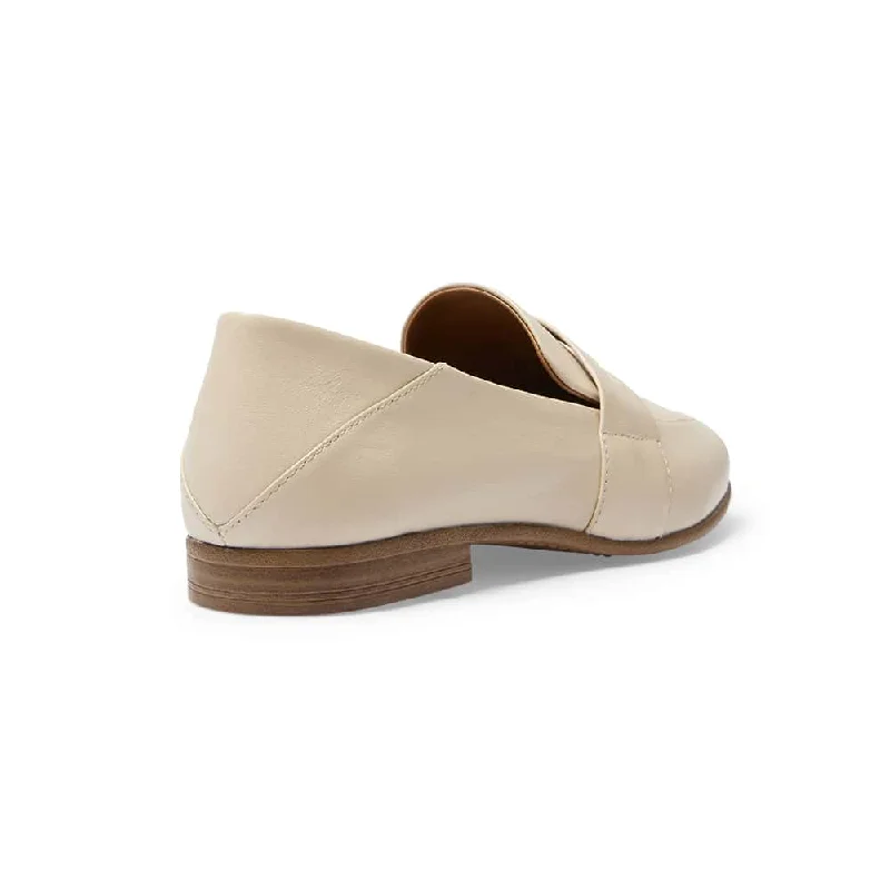 Lazaro Loafer in Ivory Leather