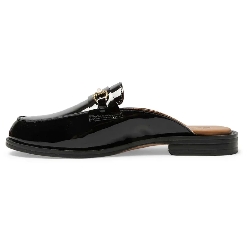 Lena Loafer in Black Patent