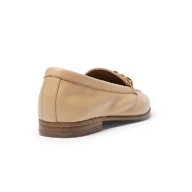 Lyla Loafer in Tan Leather