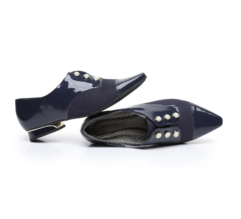 Vintage Charm Shoes - Navy (278.003)