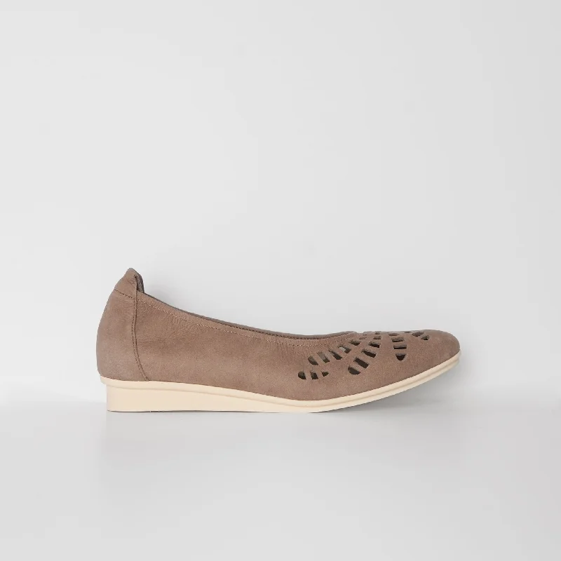 NINIZA / TAUPE NUBUCK / 35