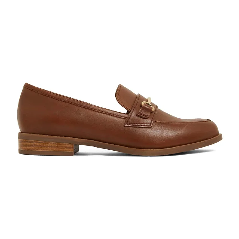 Paragon Loafer in Mid Brown Leather