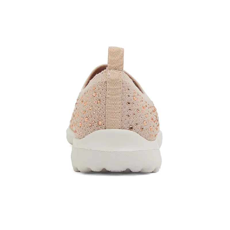 Parlour Sneaker in Blush Diamante