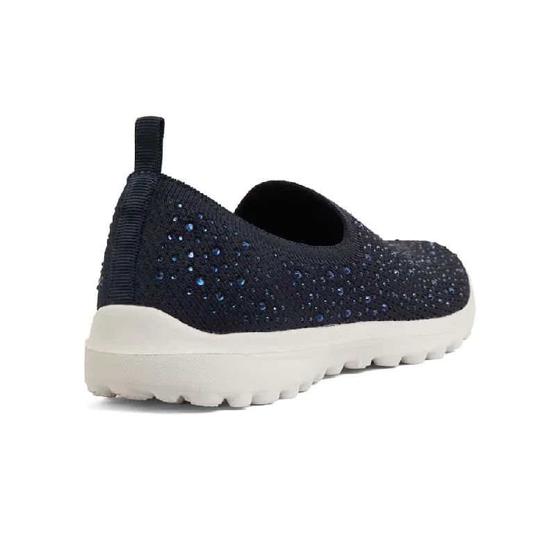 Parlour Sneaker in Navy Diamante