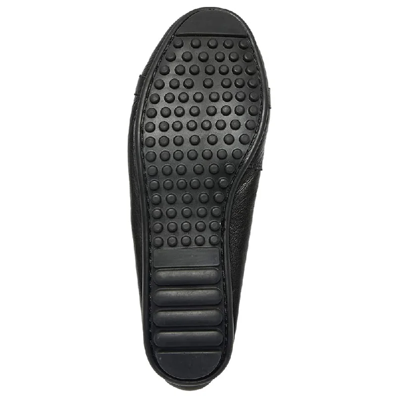 Pilgrim Flat in Black Leather