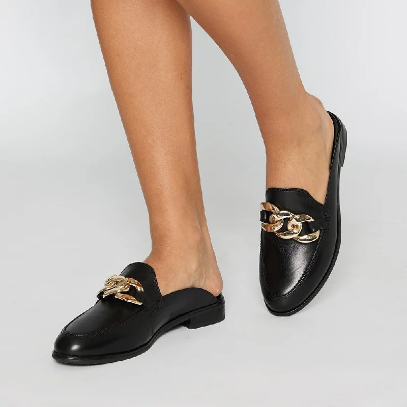 Pivot Loafer in Black Leather