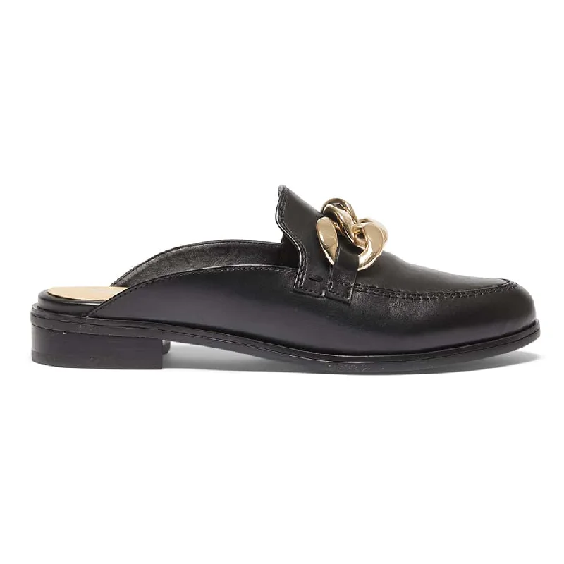 Pivot Loafer in Black Leather