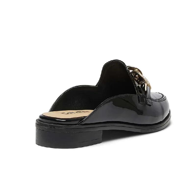 Pivot Loafer in Black Patent