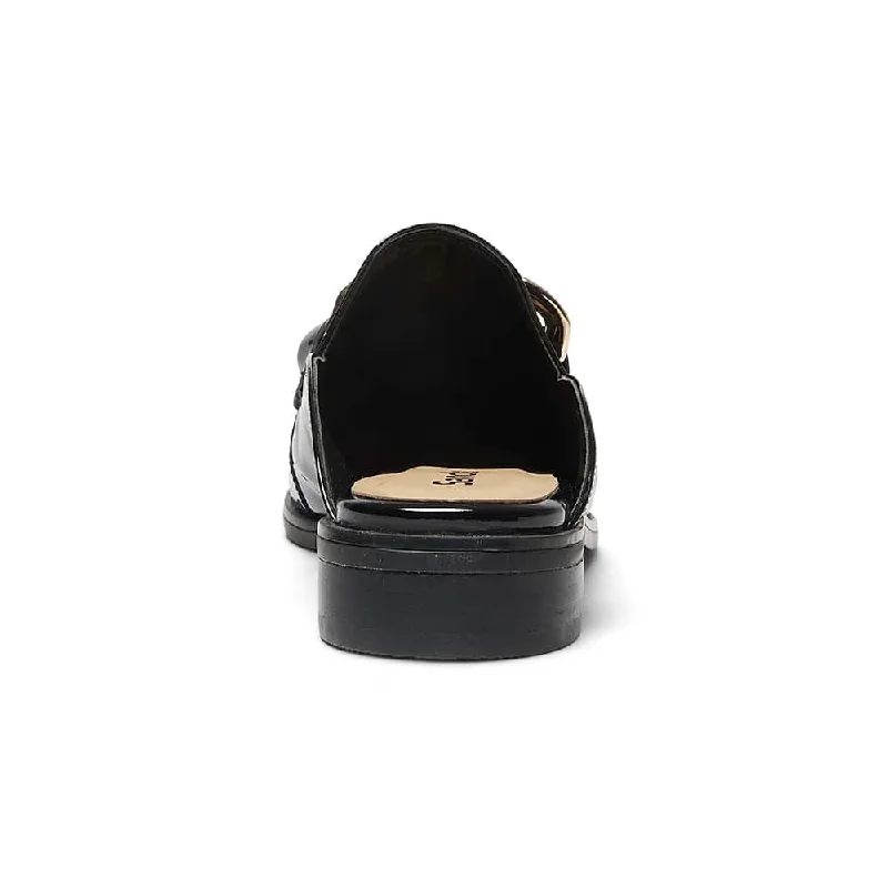 Pivot Loafer in Black Patent