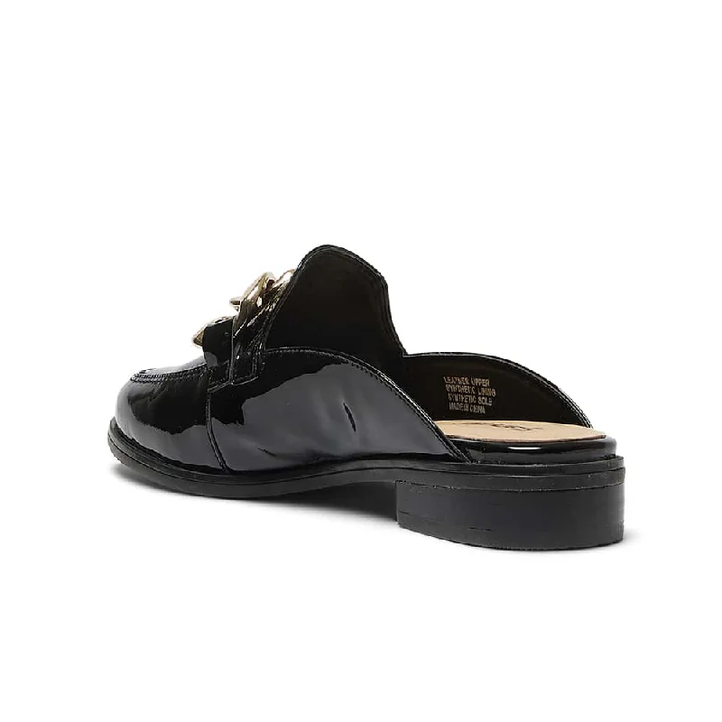 Pivot Loafer in Black Patent