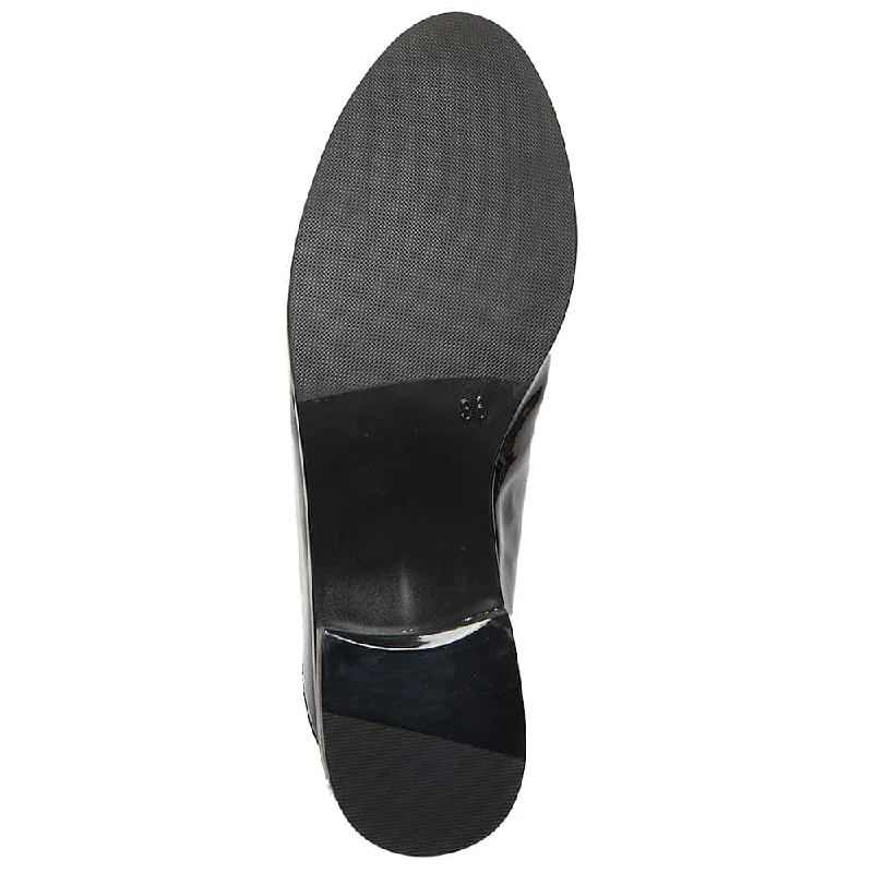 Pivot Loafer in Black Patent