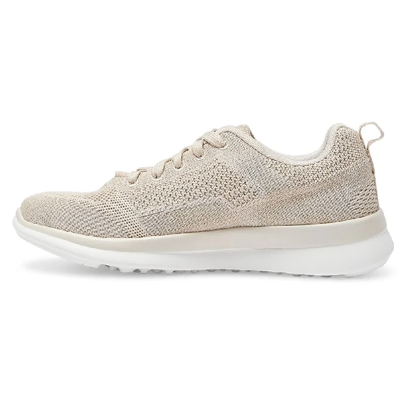 Quantum Sneaker in Beige Knit