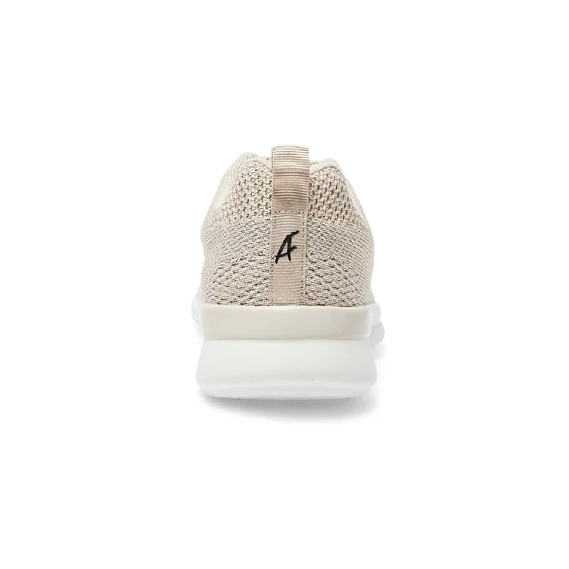 Quantum Sneaker in Beige Knit