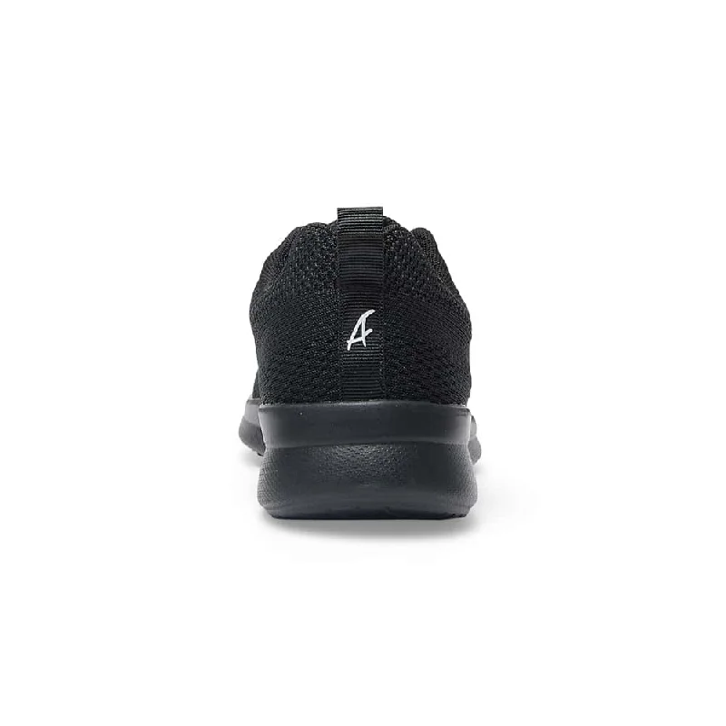 Quantum Sneaker in Black On Black