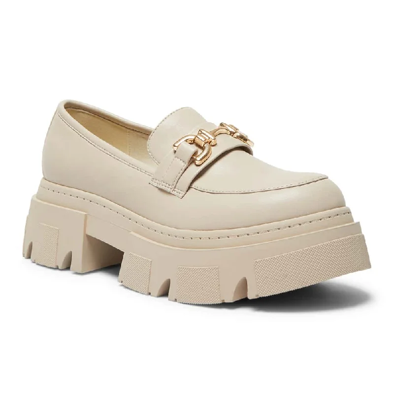 Rampage Loafer in Nude Smooth