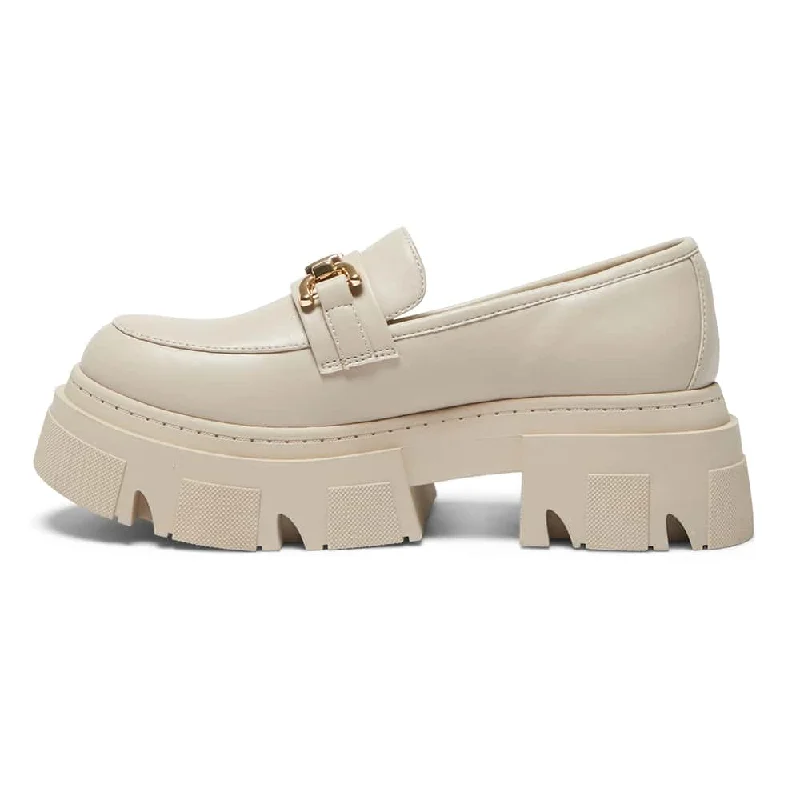 Rampage Loafer in Nude Smooth