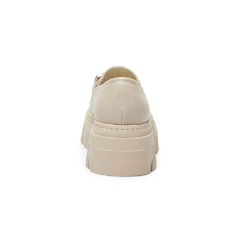 Rampage Loafer in Nude Smooth